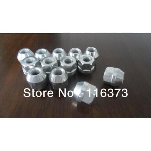 10 LUG NUTS OPEN END BULGE ACORN 12x1.5 CHROME for 1987-1996 Chevrolet Beretta