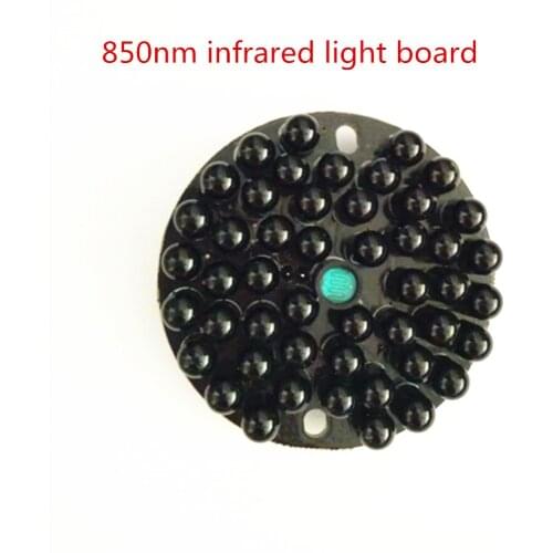 48 LED IR Light Board 850nm Infrared Light Board Illuminator Plate For CCTV Security Camera Black bead customized angle optional