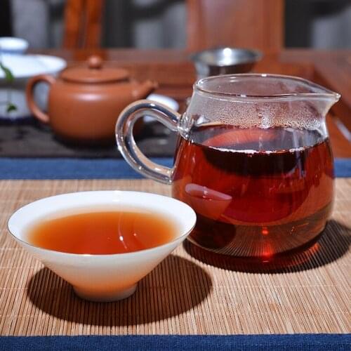 More than 15 Years Tea Chinese Yunnan Old Ripe 250g China Tea Health Care Pu'er Tea Brick For Weight Lose Tea