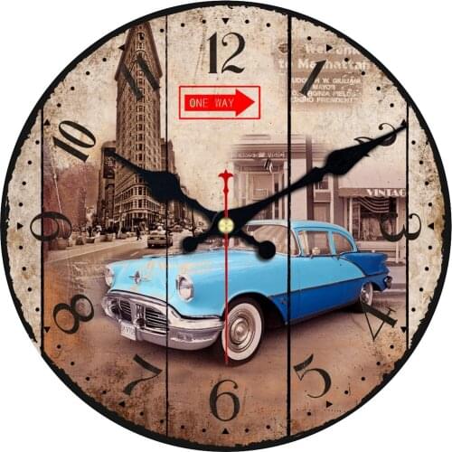 Decorative Auto Car Motorcycle Clocks Home Office Cafe Kitchen Wall Watches Decoracion Salon Casa Vintage Garage Mangave Clock
