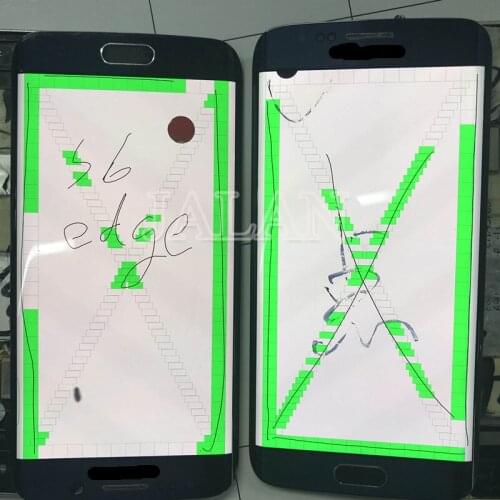 Little Spot Screen For Phone Galaxy S6 Edge G925 LCD Display Touch Screen Replacement Install Repair Without Frame