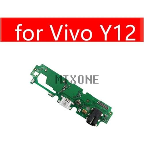 For Vivo Y12 USB Charger Connector Flex Cable Microphone USB Charging Dock PCB Board Flex Cable Repair Parts
