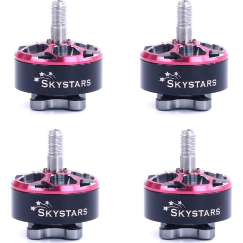 1/2/4PCS SKYSTARS 2207 1750KV 1950KV 6S /2550KV 4S Brushless Motor for FPV RC Multicopter Racing Drone Parts