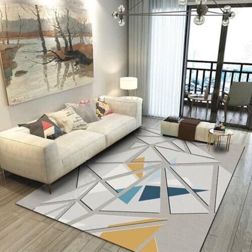 Geometric sofa carpet Nordic simple modern home mat living room tea table bedroom full of room blanket bedside blanket