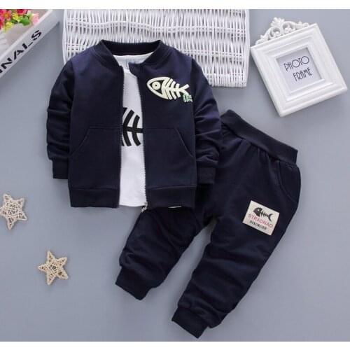 Spring Autumn Boys Suit Baby Boy Clothes Cowboy Suit Childrens Suit 3pcs1-4 years Old Childrens Suit Boy Clothes
