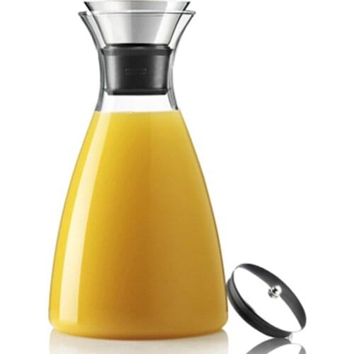 3in1 Carafe Drip-free Ice Tea Jug with 2x 250ml Double Wall Heatable Denmark SOLO My Water Pot Coffee Milk Ingesting Bottle