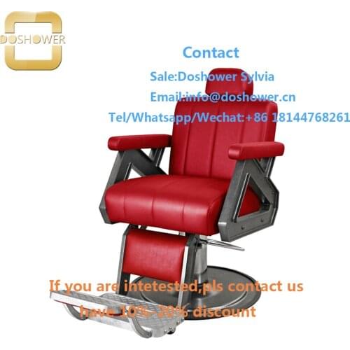 Barber shop furniture with hair salon dedicated cutting chair for barber chairs set