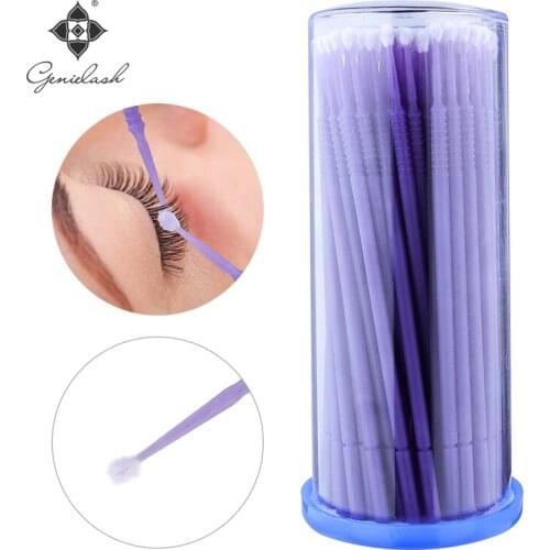 4pcs/lot Disposable Makeup Micro Mascara Brush for Eyelash Extension Micro Individual Applicators for Eyelash extension