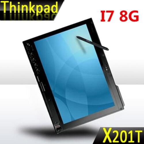 Used Laptops Computers Cheap x201t Notebook i7 8g AUTO Diagnostic PC Can Choose Hdd Mb Star for Bmw Icom 3 Years Warranty