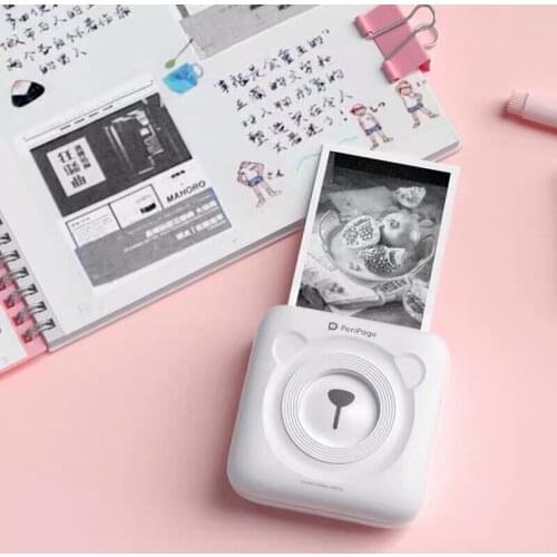 PeriPage Mini Portable Bluetooth Photo Printer Pocket Thermal Printing USB Connection Impresoras Fotos Gifts
