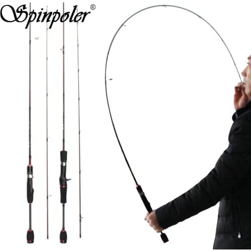 New 1.8m Fast Action Ultra Light Rod Trout Area Spinning Casting 0.8-5g 0.5-4g Lure Weight Canne Peche Carbon Pole Fishing Cane