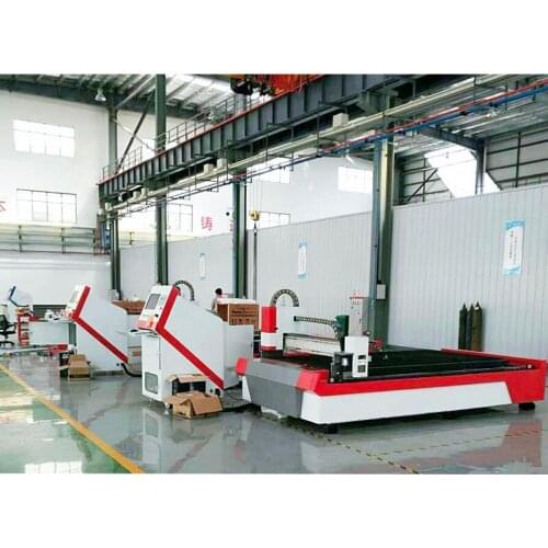 High quality metal sheet fiber laser cutting machine with cheap price 1000W 1500W 2000W economic metal plate fiber laser cutter