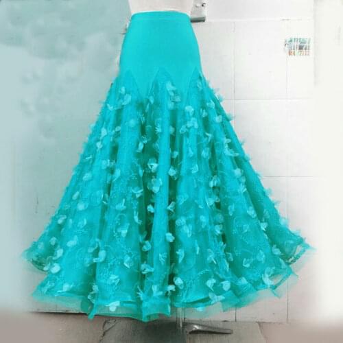 New Modern Waltz Tango Dance Skirt Women Dance Costume Ballroom Dance Competition Dresses Standard Ballroom Dance DL6666