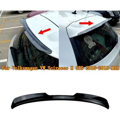 Rear Wing Spoiler For Volkswagen VW Scirocco R GTS 2015-2018 MAX Rear Window Roof Spoiler