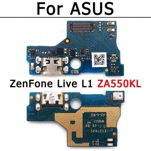 Original Charge Board For ASUS ZenFone Live L1 ZA550KL Charging Port Pcb Dock Plate Usb Connector Replacement Repair Spare Parts