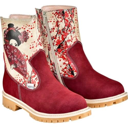 Noosy 2021 new fashion winter and spring waterproof colorful women boots orthopedic non-slip sole 35-42 size