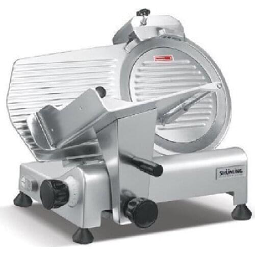 10 Inch Semi-automatic Meat Slicer 110V/220V Frozen Meat Slicing Machine Commercial Meat Grinder 250ES-10