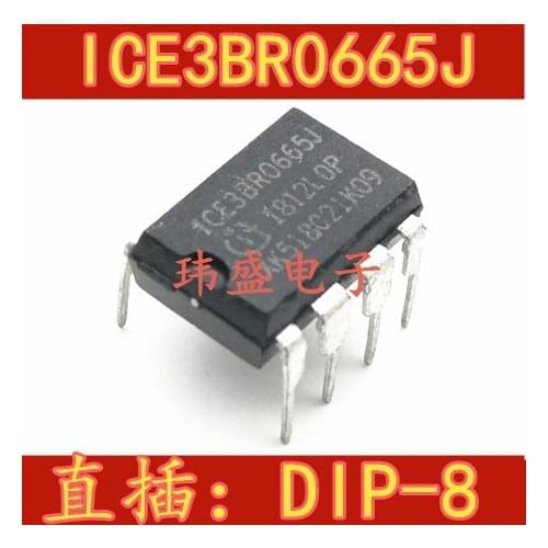 10pcs ICE3BR0665J 3BR0665J DIP-8 3BR0665JZ