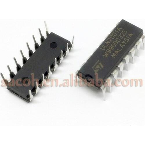 10PCS/lot New OriginaI ULN2001A ULN2001D ULN2001 or ULN2002A ULN2003A ULN2004A DIP-16 High-Current Darlington Transistor Arrays