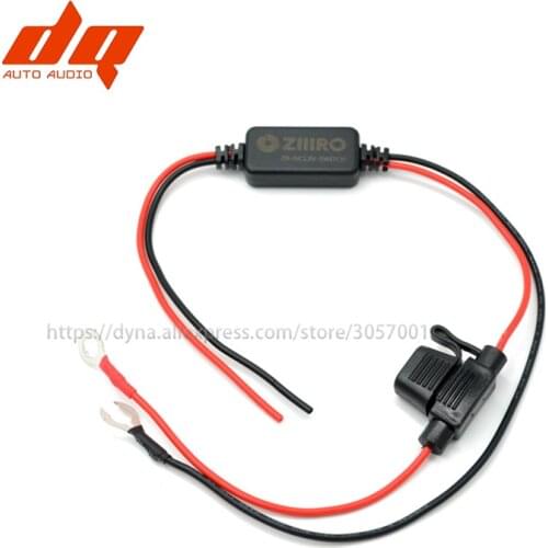 Car Daytime Running LED Light Intelligent Controller Cable Analog ACC Direct Connection Battery DC 13V Automatic Switch Line