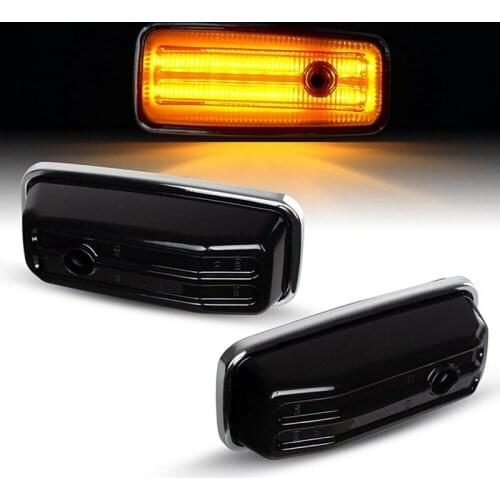 Car Amber LED Side Marker Turn Signal Light for Mercedes Benz W463 G-Class 1986-2002