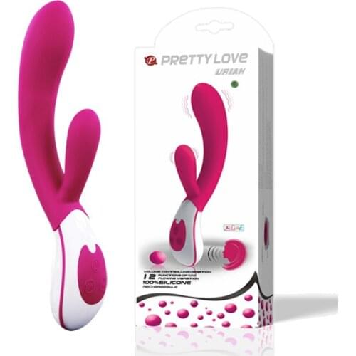 Free shipping 12 Vibrating remove voice control G spot silicone vibrator rechargeable rabbit adult sex toys for female