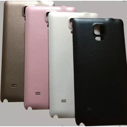 Samsung Original Battery Rear Case For Galaxy Note4 N9100 N910H Note 4 Phone Battery Backshell Cover Cases Back Battery Cover
