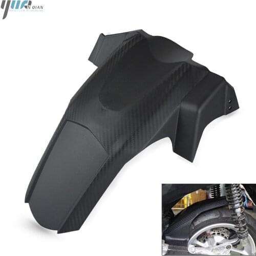 For YAMAHA N-MAX N MAX NMAX 155 2016-2019 2018 2017 Motorcycle Carbon Fiber Black Rear Fender Wheel Hugger Mudguard Splash Guard