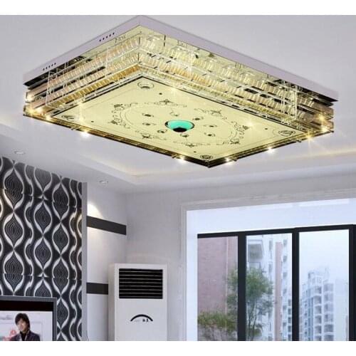 European ceiling color temperature color living room crystal lamp creative living room ceiling lamps LED ceiling lighting lamp