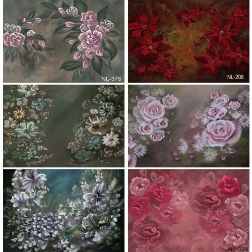 Photography Backdrops Oil Painting Abstract Texture Flowers Newborns Kids Portraits Studio Photo Background Birthday Baby Shower