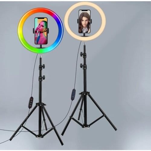 Ring Light Tripod LED Ring Light Selfie Ring Light 26cm 10 Inch For Makeup Video Live Aro De Luz Para Hacer Youtube Tik tok