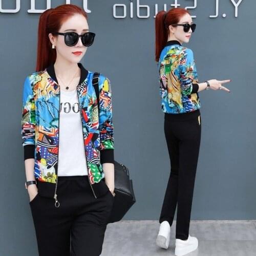 Plus Size M-5XL Jacket Women 2021 Fashion Spring Women Print Basic Jacket Thin Bomber Female Baseball Jackets Sunscreen Clothes