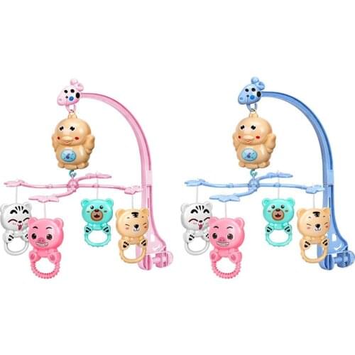 Musical Baby Mobile for Crib with Animal Toys Set, Unassembled Kit