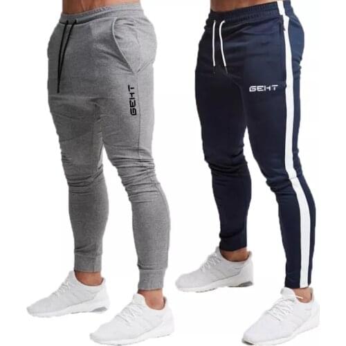 2021 Summer New Fashion Thin section Pants Men Casual Trouser Jogger Bodybuilding Fitness Sweat Time limited Sweatpants
