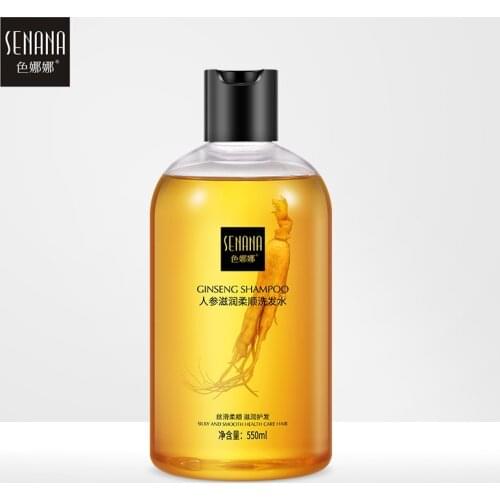Ginseng Root Hair Loss Shampoo Oil Control Nourishing Anti Dandruff Silicone Free Hair Shampoo Organic Hair Care Products 550ml
