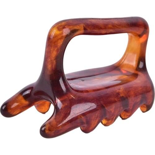 1 PC Beeswax Body Spine Cervical Vertebra Physical SPA Scraping Massager Tool Promote Blood Circulation