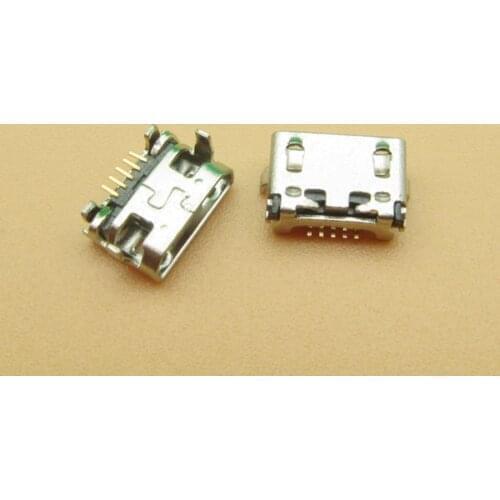 10pcs/lot Micro mini USB Charge Charging Port jack socket Connector For Alcatel OneTouch PIXI 4 5012 5012G OT5012 OT 5012