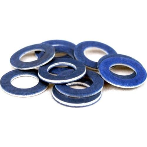 10pcs Portable Car Engine Part Replace 90430-12031 10PC for Toyota Protecting Damaging Thread Car Oil Drain Plug Gasket Washer