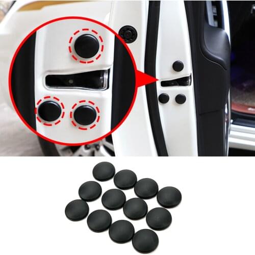 12pcs/Lot Car Door Lock Screw Protector Cover For Volkswagen / Porsche / Audi / Skoda / SEAT / MAN / LADA /DACIA UAZ/ Citroen DS