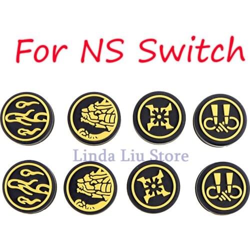 120pcs Replacement for Nintendo switch joycon Monster Hunter Thumb stick Grip Cap joystick thumb grip cap for switch lite