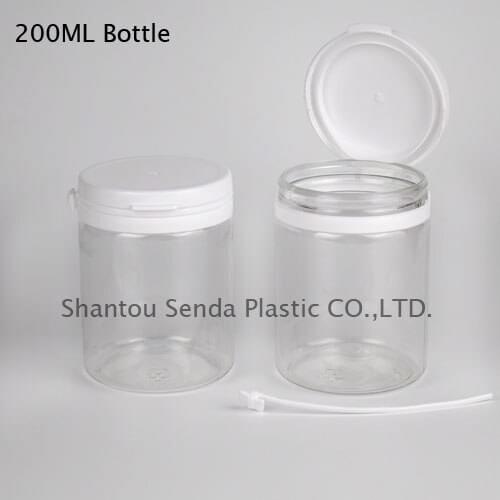 20PCS/LOT FREE SHIPPING PET food grade bottle , tear-pulll cap PET bottle,PET candy bottle,dry flower tea bottle