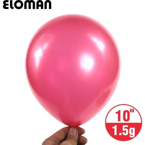 30PCS/Lots 10inch 1.5g pearl balloons birthday wedding party decoration gold silver latex ballon