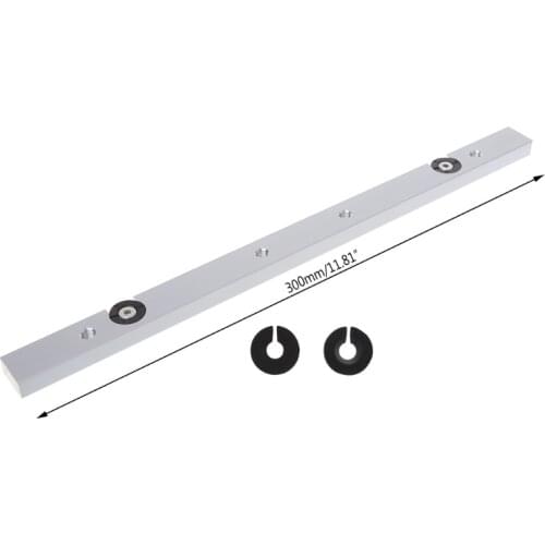 300MM Aluminium Alloy Rail Miter Bar Slider Table Saw Gauge Rod Woodworking Tool