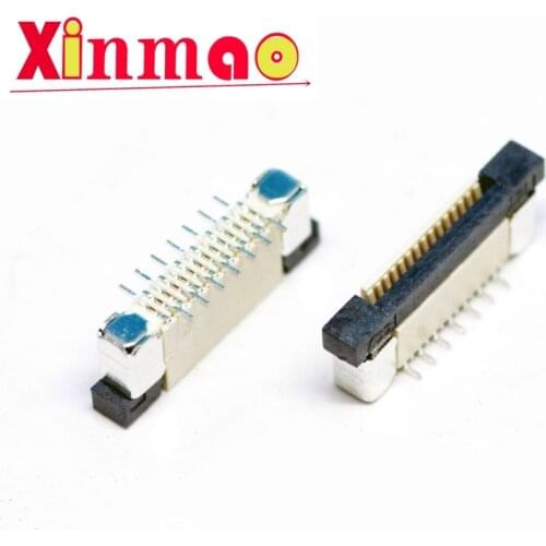 5PCS FFC / FPC connector 0.5mm spacing vertical locking patch cross dislocation pin 14P