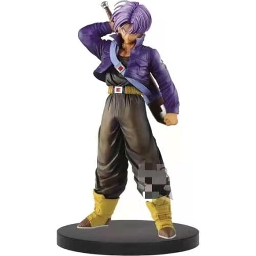 Dragon Ball Anime Figure Super Saiyan Trunks Torankusu PVC Toys 24cm Decor Figma Model Action Figurals Goku Xmas Gift Brinquedos