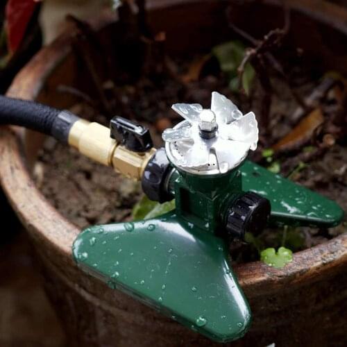 Automatic 360 Degree Garden Sprinklers Watering Grass Lawn Rotary Nozzle Rotating Butterfly Water Sprinkler Garden Supplies