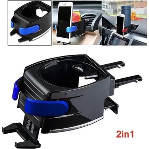 Car Outlet Air Vent Mount Can Holder Water Drinking Bottle Insert Holder Vehicle Cup Stand Bracket Car Vents Cup Rack