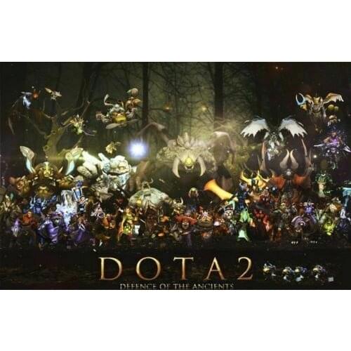 DotA 2 Defence Of The Ancients Art Film Print Silk Poster Home Wall Decor 24x36inch