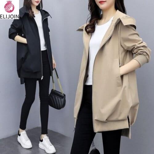 Женские плащи ELIJOIN China At AliExpress