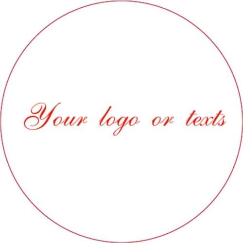 Custom Round Stickers Maker Personalized Label Decal Printing with Creating Your Own Business Logo or Text